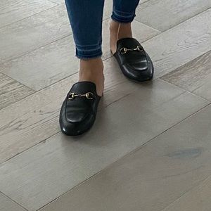 Gucci Princeton leather Mule in black